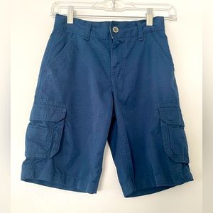 Tony Hawk BOYS Cargo Shorts size 10 Blue